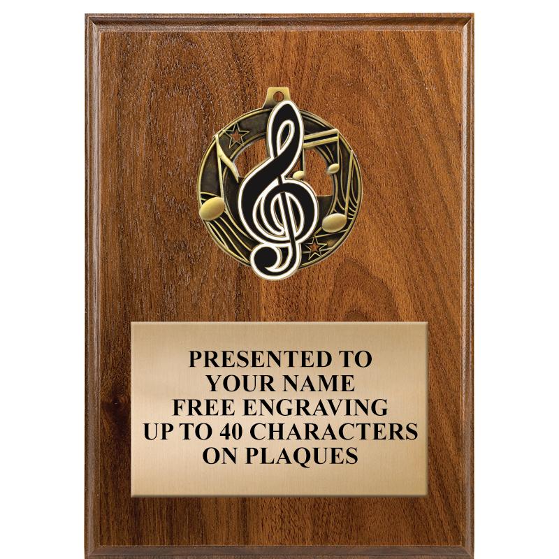 5X7 MEDALLION PLAQUE