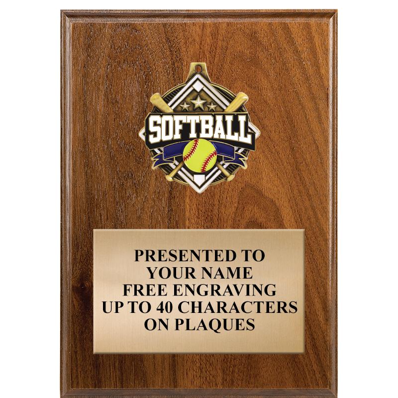 5X7 MEDALLION PLAQUE