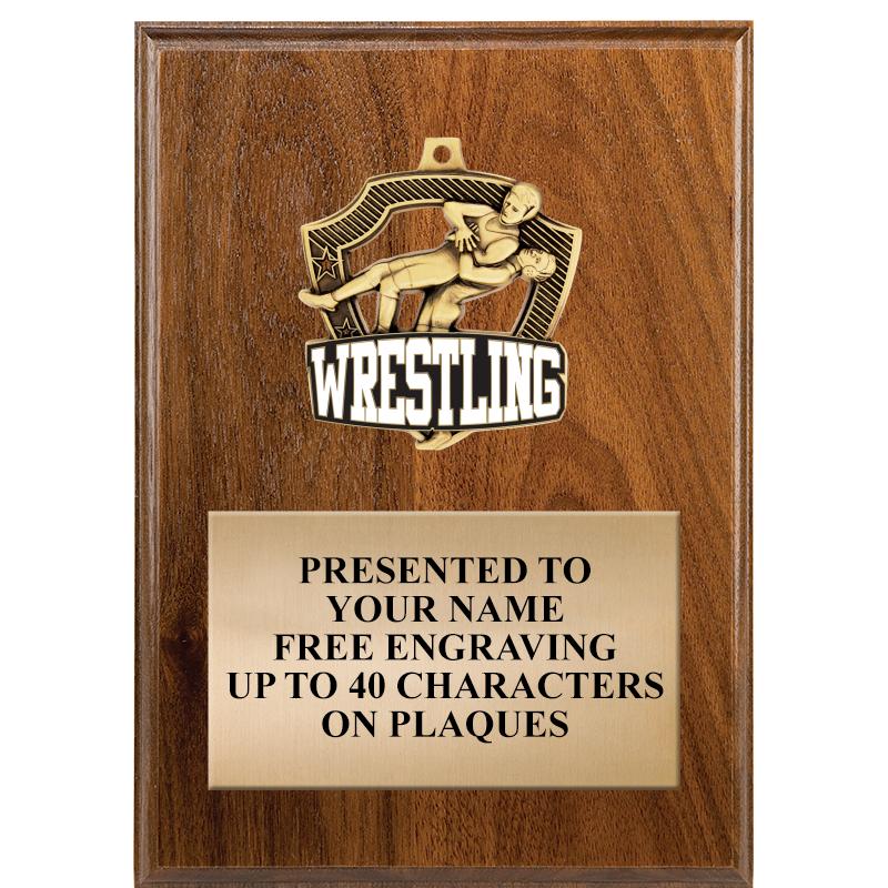 5X7 MEDALLION PLAQUE