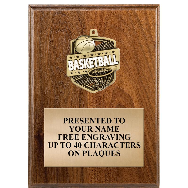 5X7 MEDALLION PLAQUE