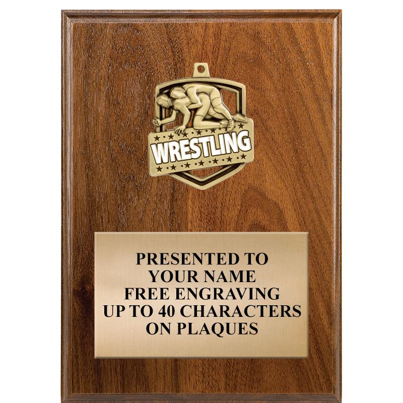 5X7 MEDALLION PLAQUE
