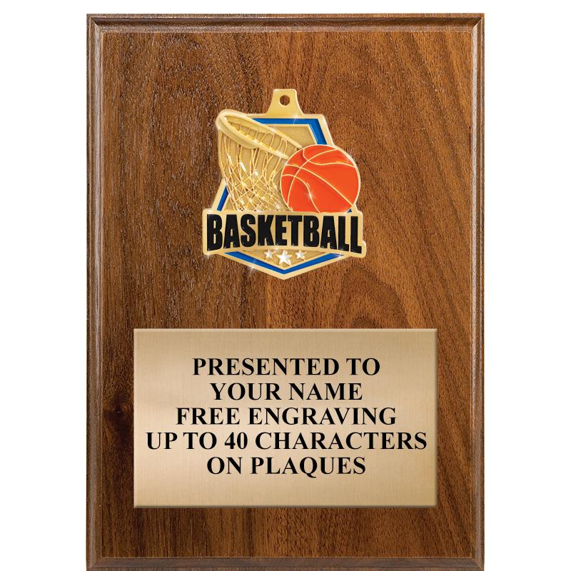 5X7 MEDALLION PLAQUE