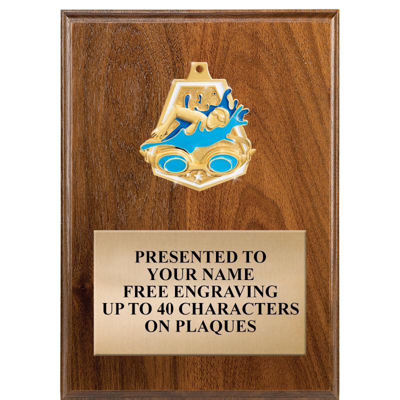 5X7 MEDALLION PLAQUE