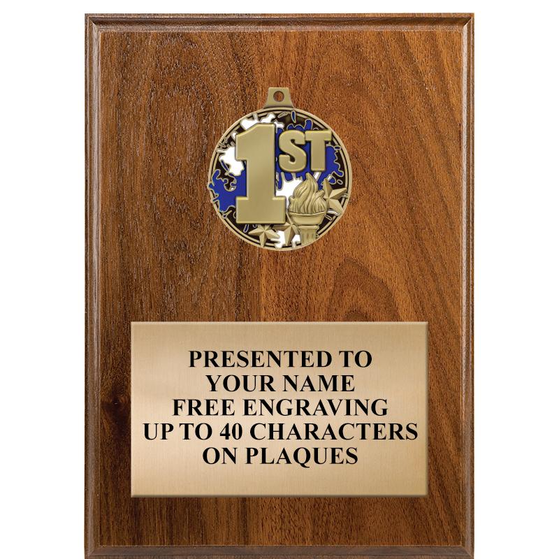 5X7 MEDALLION PLAQUE