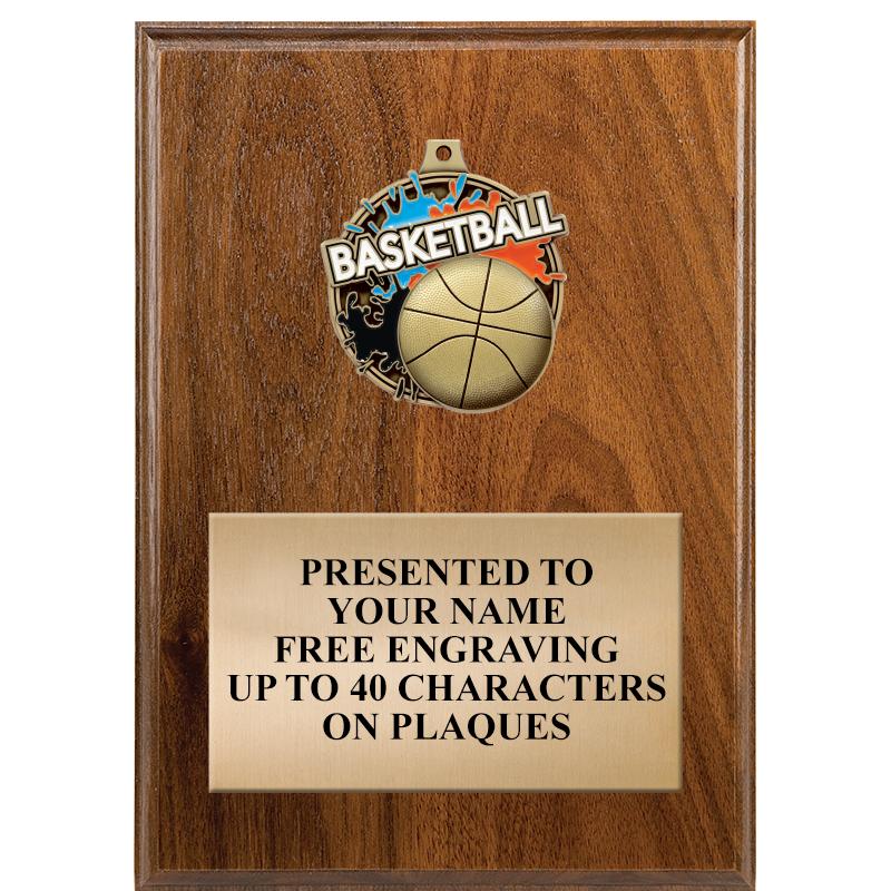 5X7 MEDALLION PLAQUE