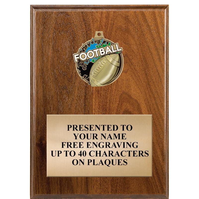 5X7 MEDALLION PLAQUE