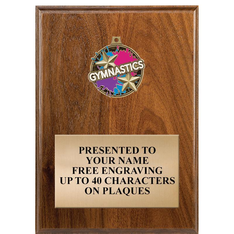 5X7 MEDALLION PLAQUE