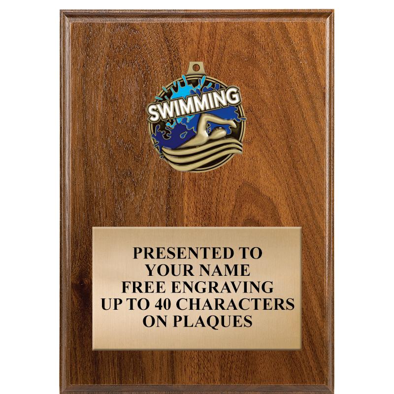 5X7 MEDALLION PLAQUE