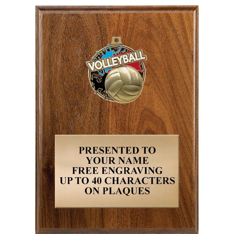 5X7 MEDALLION PLAQUE