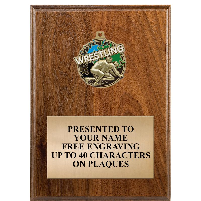 5X7 MEDALLION PLAQUE