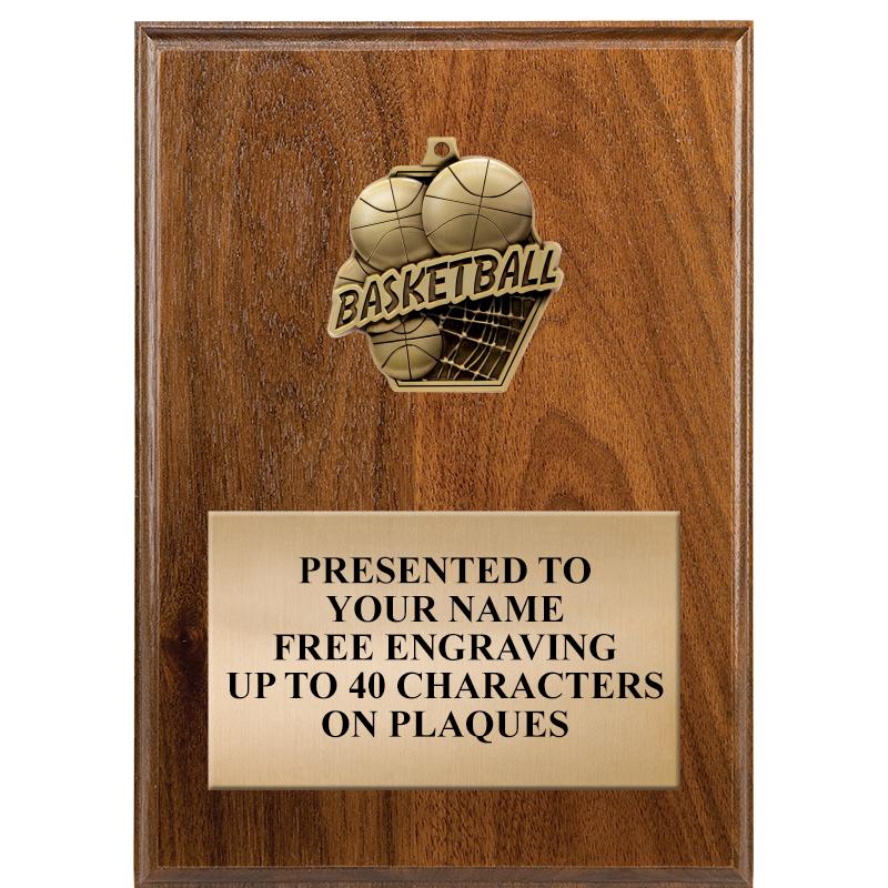 5X7 MEDALLION PLAQUE
