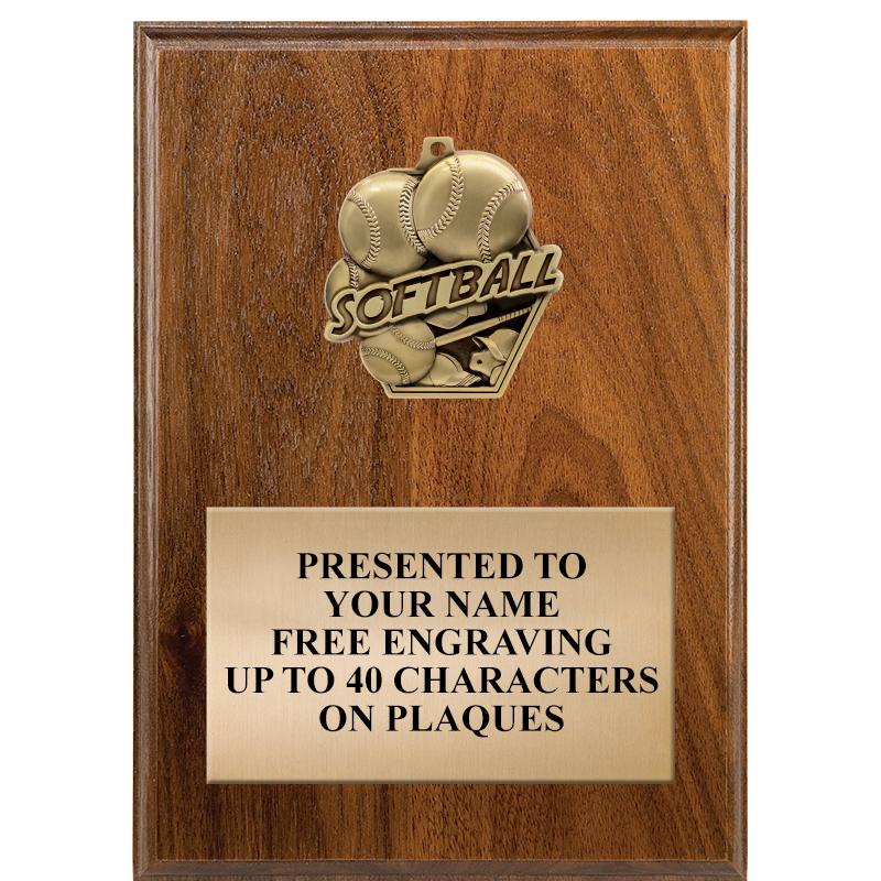 5X7 MEDALLION PLAQUE