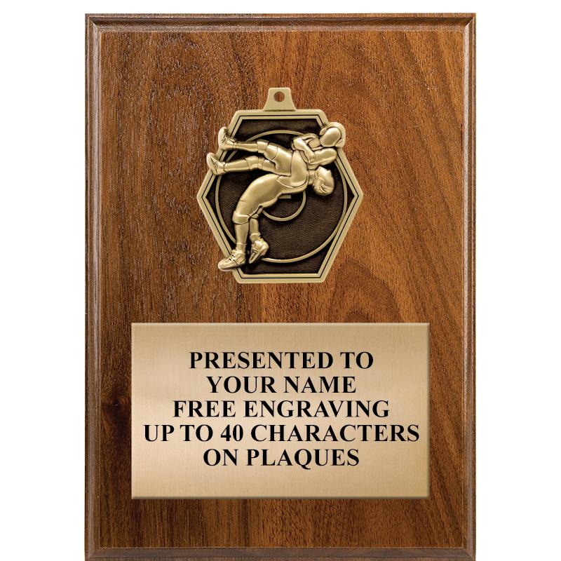 5X7 MEDALLION PLAQUE