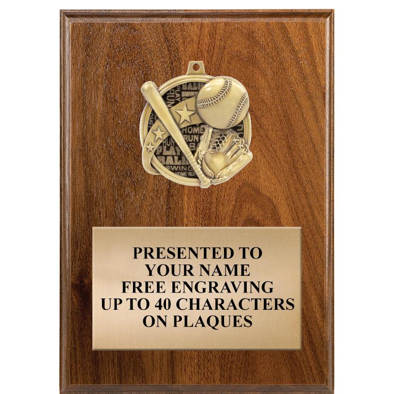 5X7 MEDALLION PLAQUE