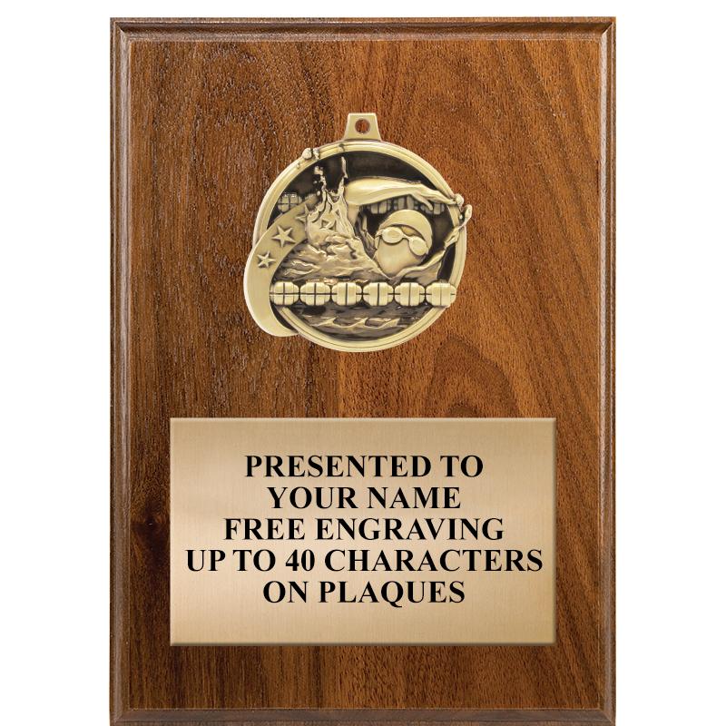 5X7 MEDALLION PLAQUE