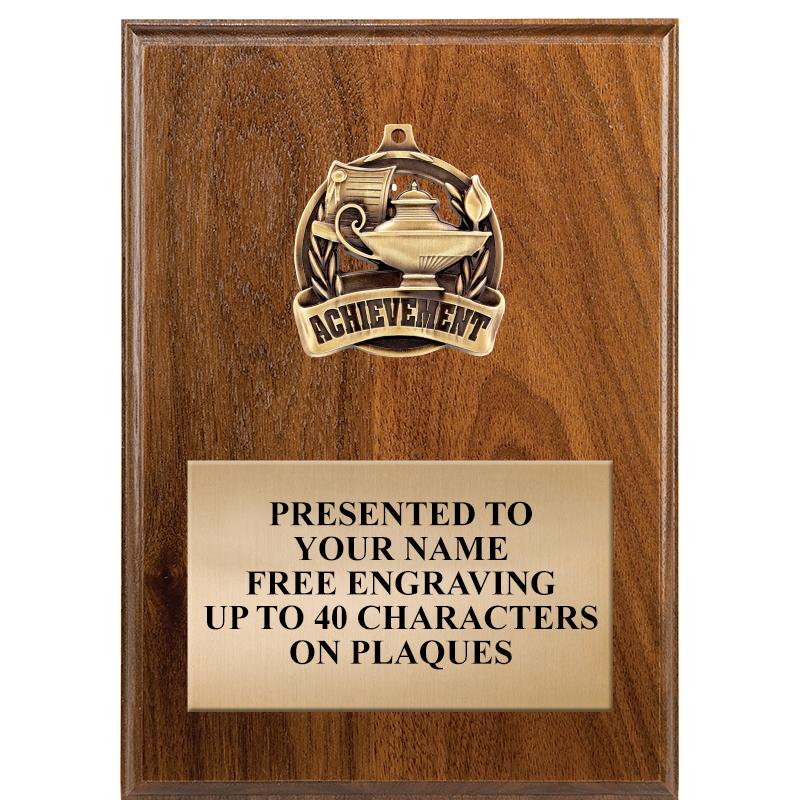 5X7 MEDALLION PLAQUE