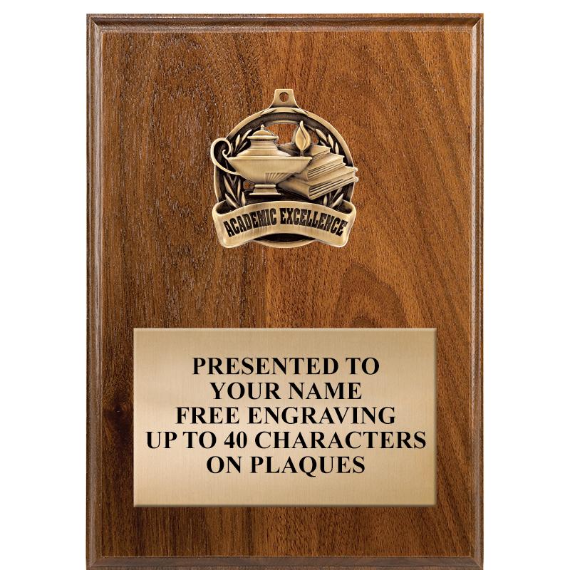 5X7 MEDALLION PLAQUE