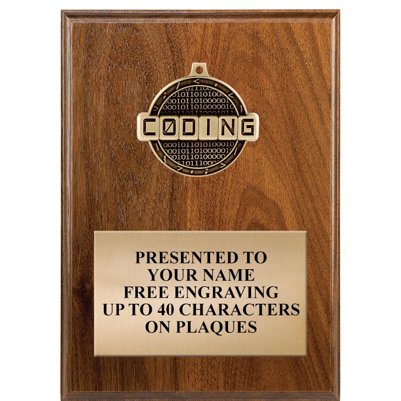 5X7 MEDALLION PLAQUE