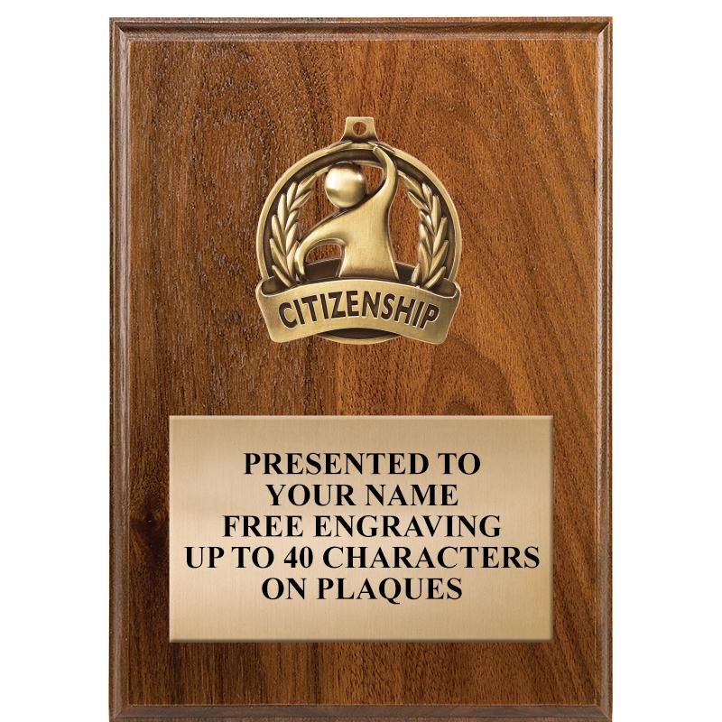 5X7 MEDALLION PLAQUE