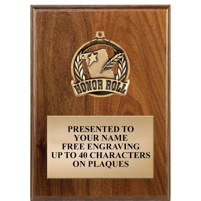 5X7 MEDALLION PLAQUE