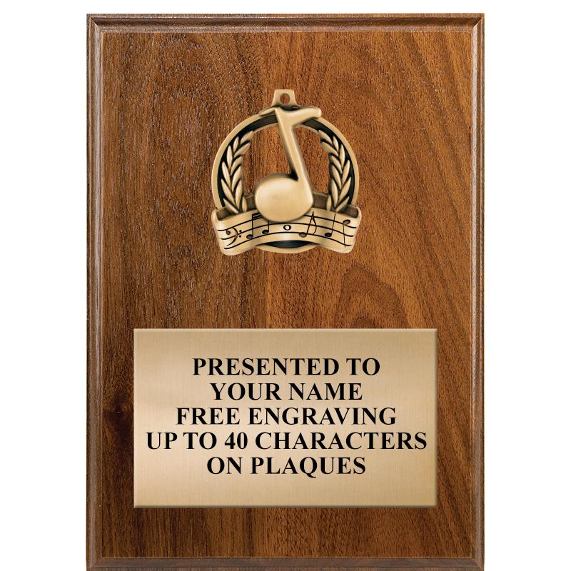 5X7 MEDALLION PLAQUE