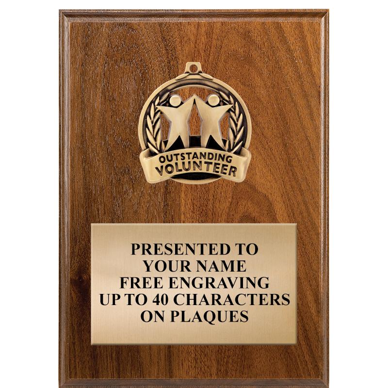 5X7 MEDALLION PLAQUE