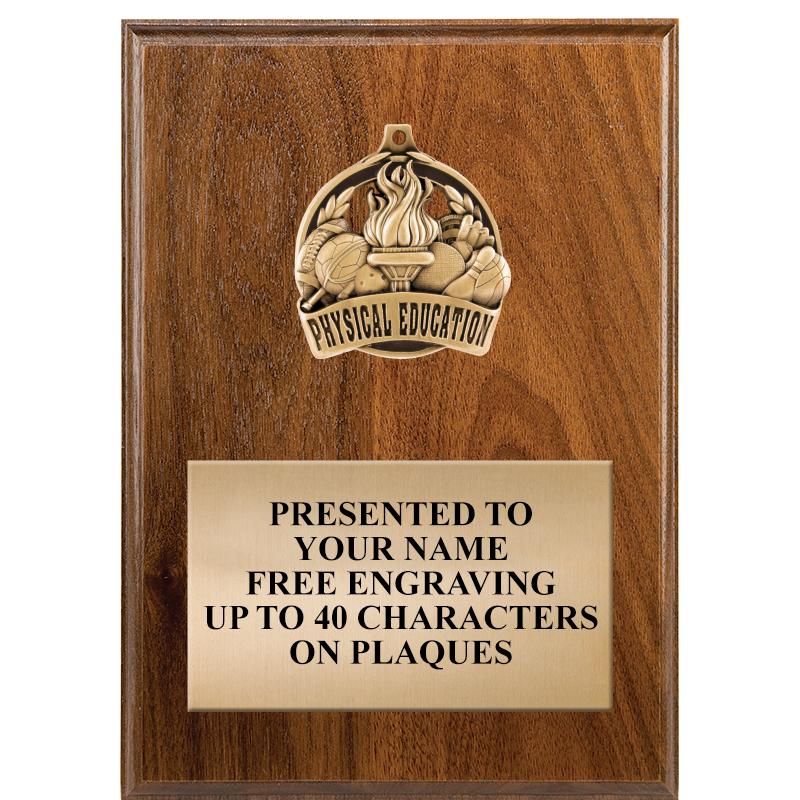 5X7 MEDALLION PLAQUE