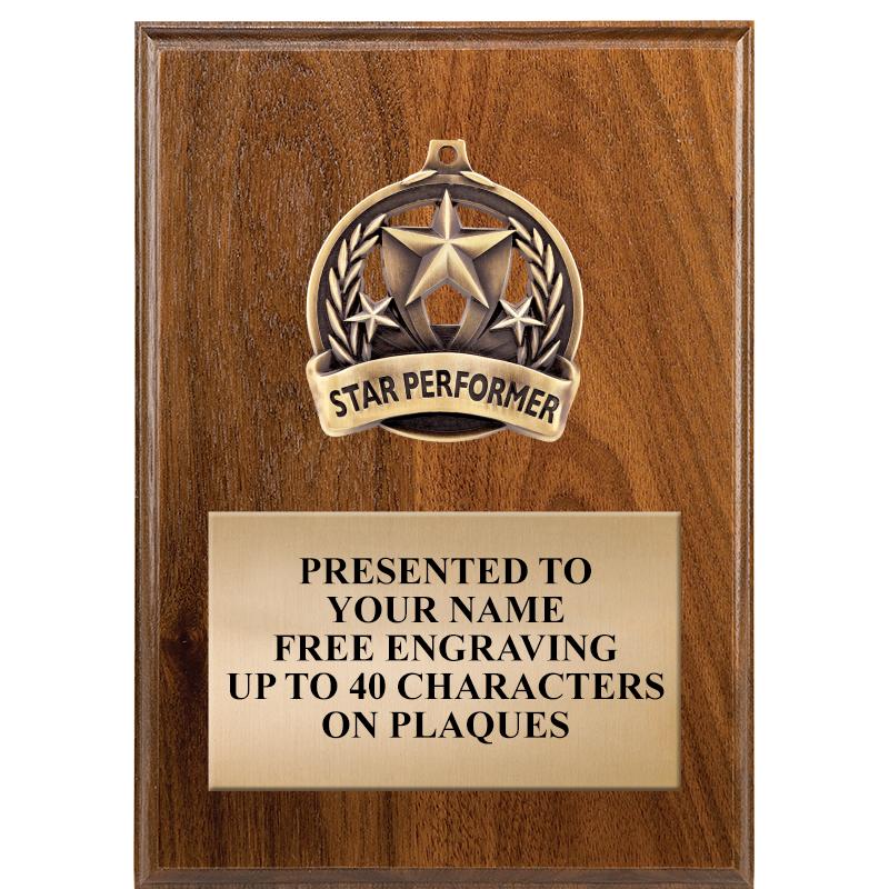 5X7 MEDALLION PLAQUE