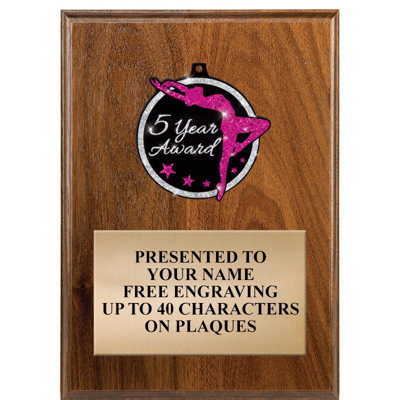 5X7 MEDALLION PLAQUE