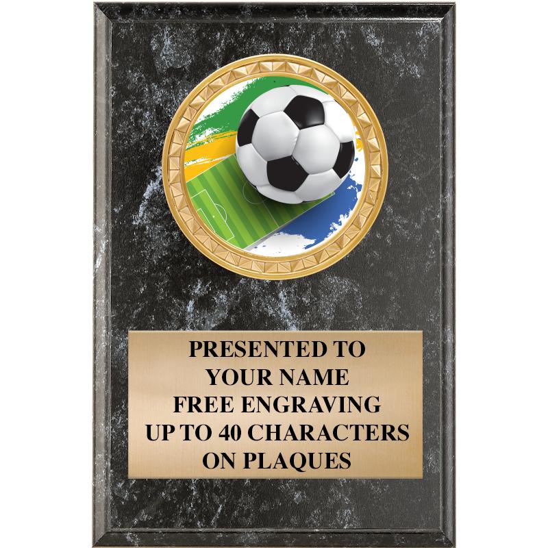 Soccer Plaques Crown Awards