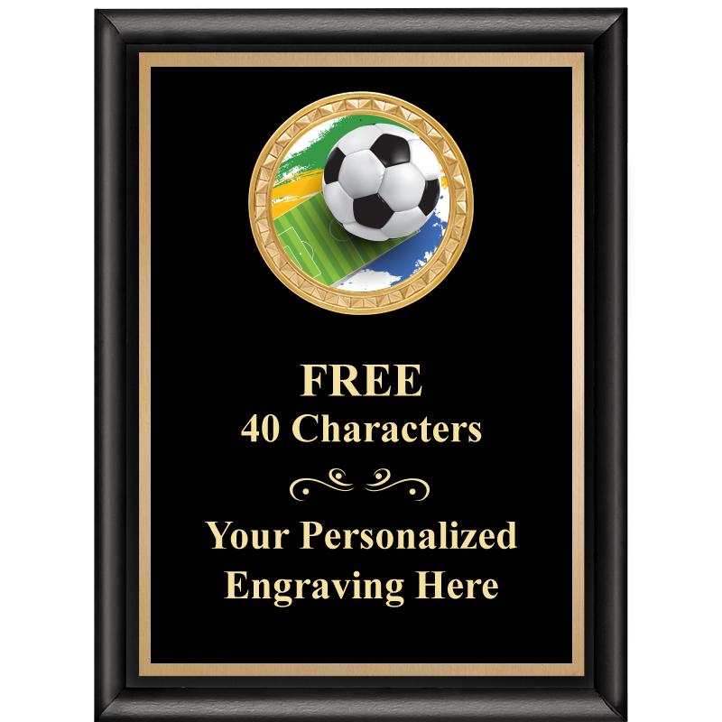 Soccer Plaques Crown Awards