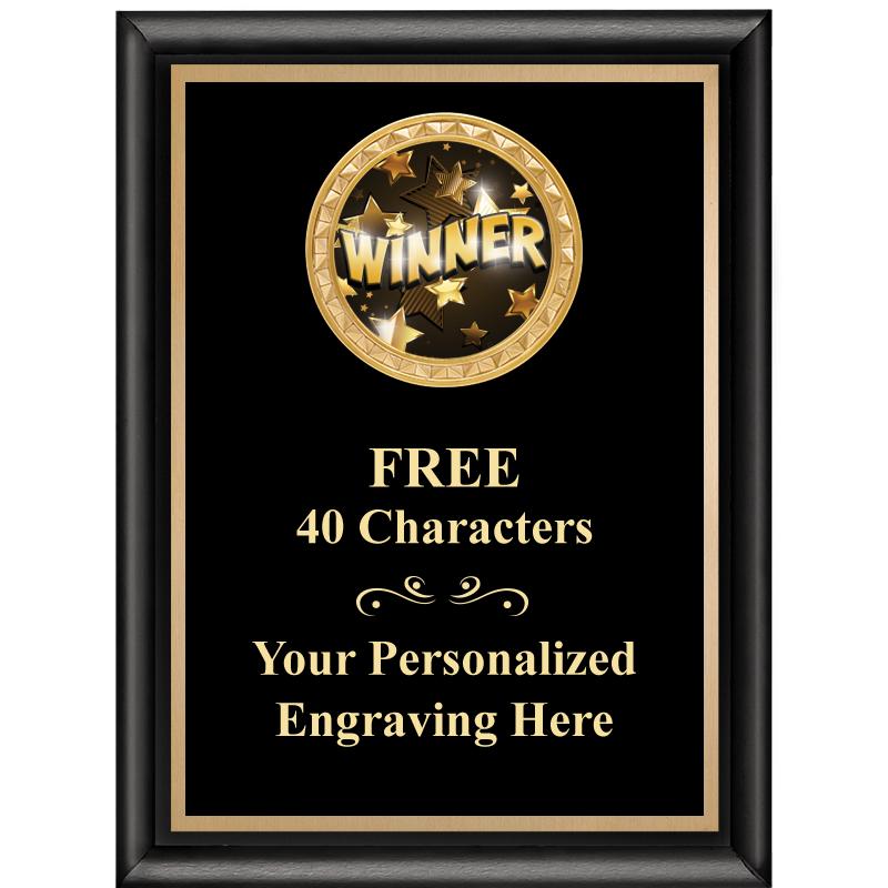 Winner Plaques Crown Awards