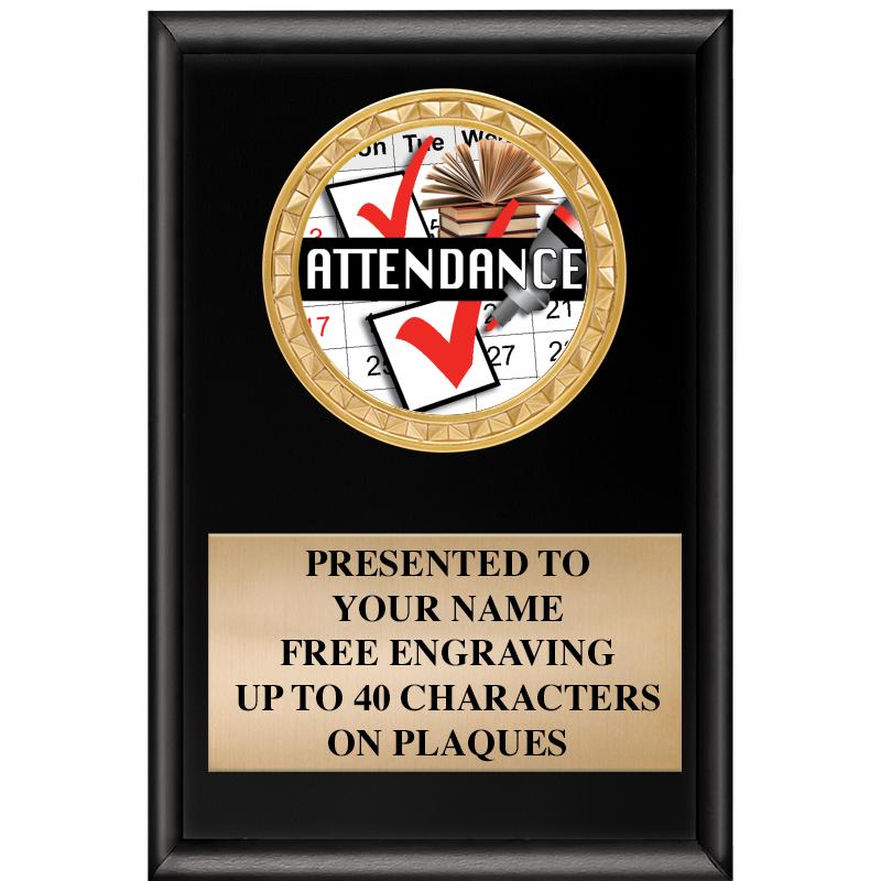 4" X 6" SHINY BLACK INSERT PLQ