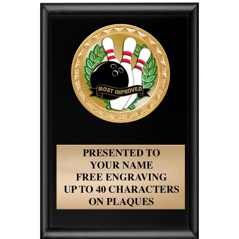 4" X 6" SHINY BLACK INSERT PLQ