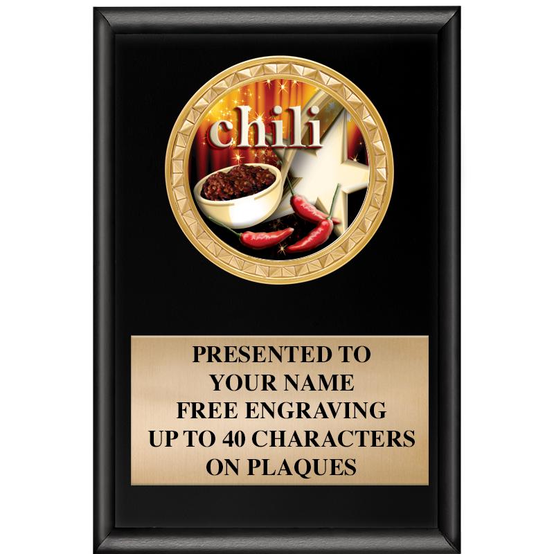 4" X 6" SHINY BLACK INSERT PLQ