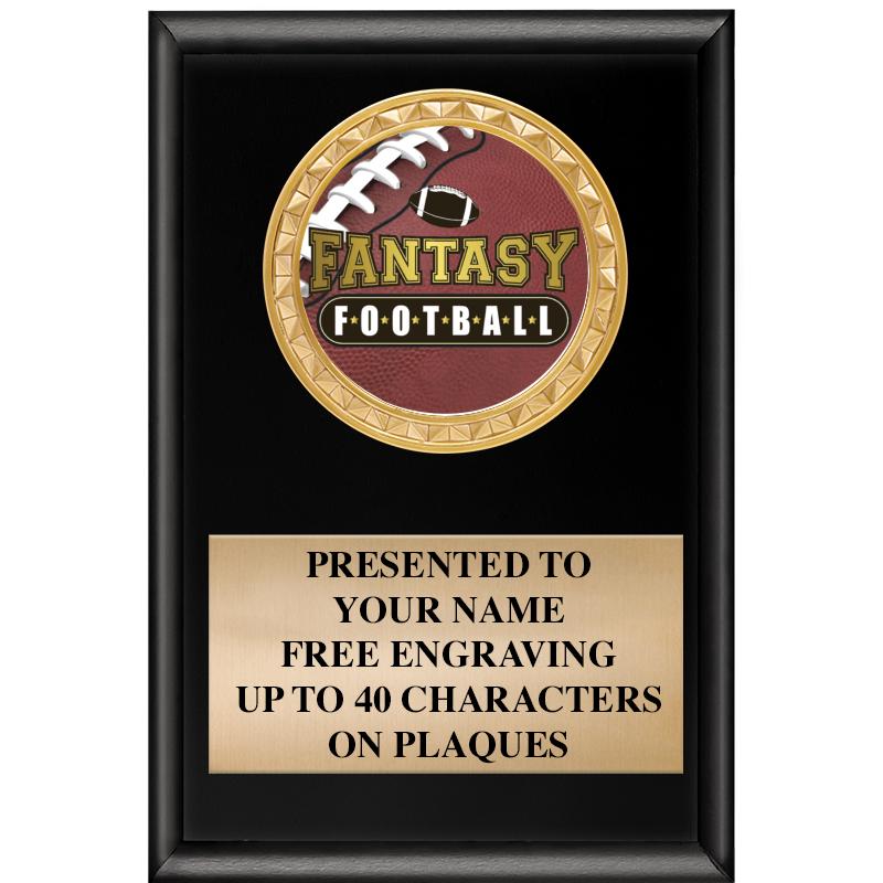 4" X 6" SHINY BLACK INSERT PLQ