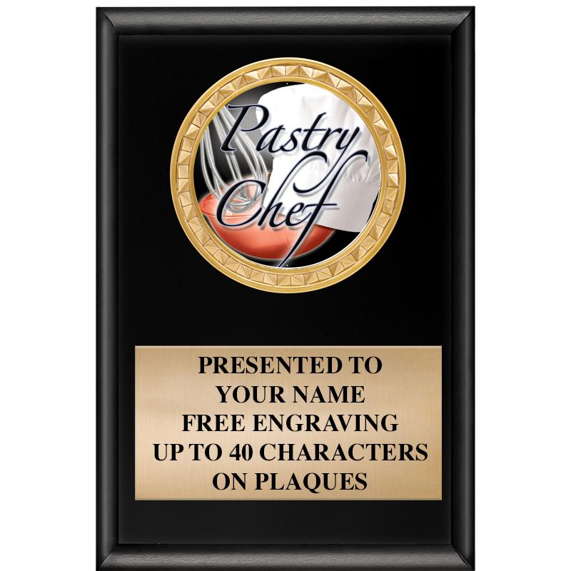 4" X 6" SHINY BLACK INSERT PLQ