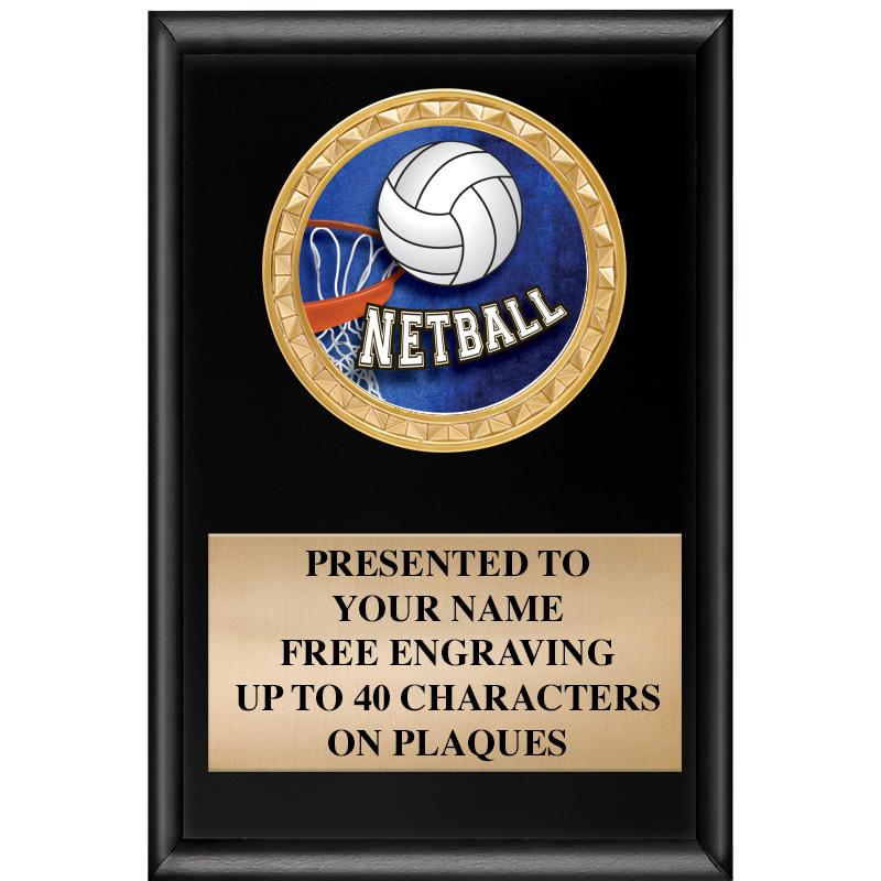 4" X 6" SHINY BLACK INSERT PLQ