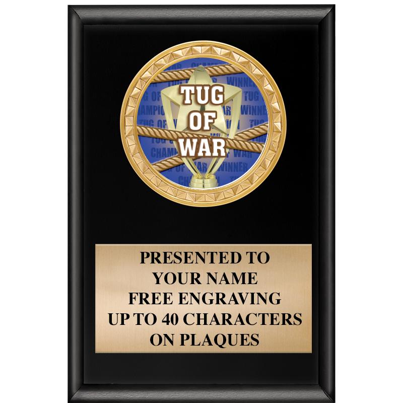 4" X 6" SHINY BLACK INSERT PLQ