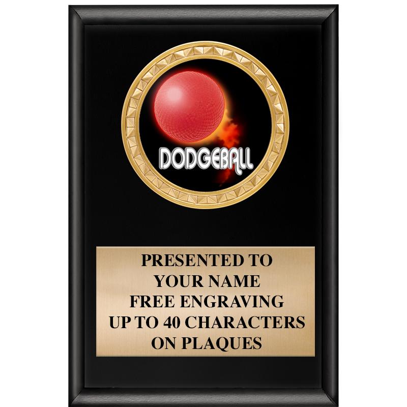 4" X 6" SHINY BLACK INSERT PLQ