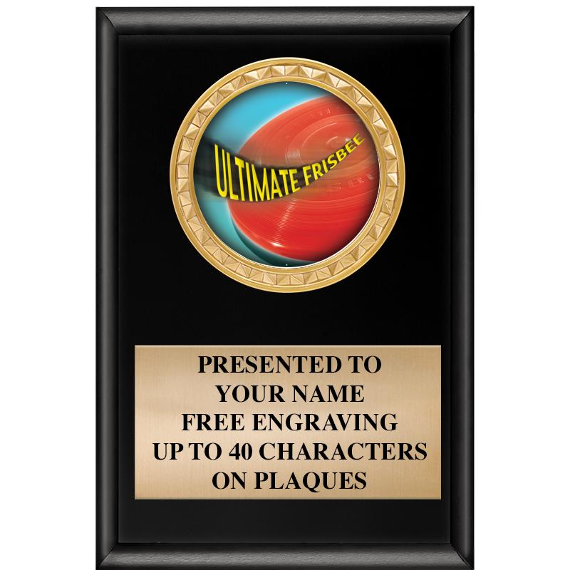 4" X 6" SHINY BLACK INSERT PLQ