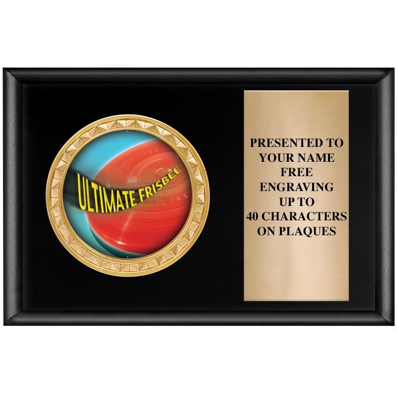 6" X 4" SHINY BLK INSERT PLQ