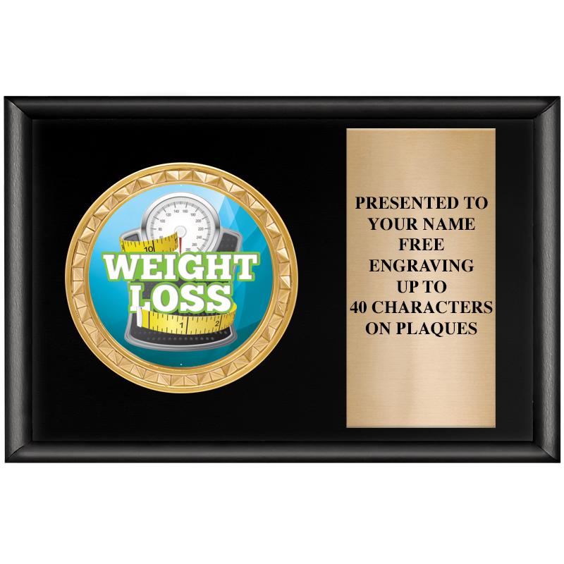 6" X 4" SHINY BLK INSERT PLQ