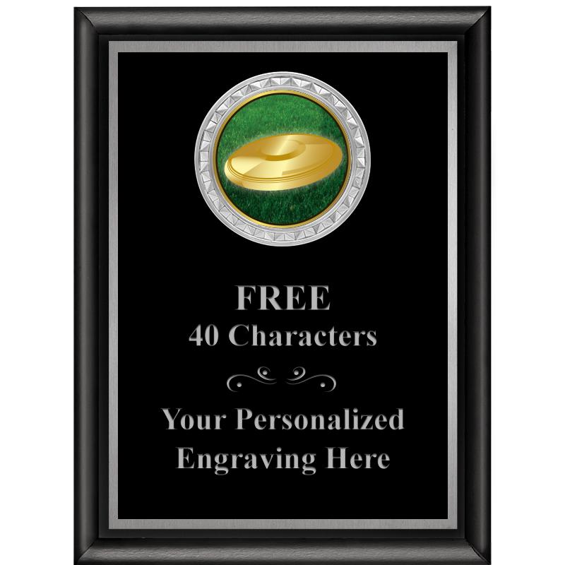 6X8 BLK SHINY EXEC INS PLQ SV