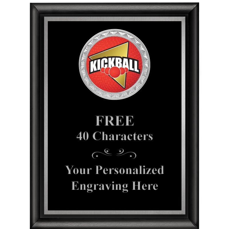 6X8 BLK SHINY EXEC INS PLQ SV