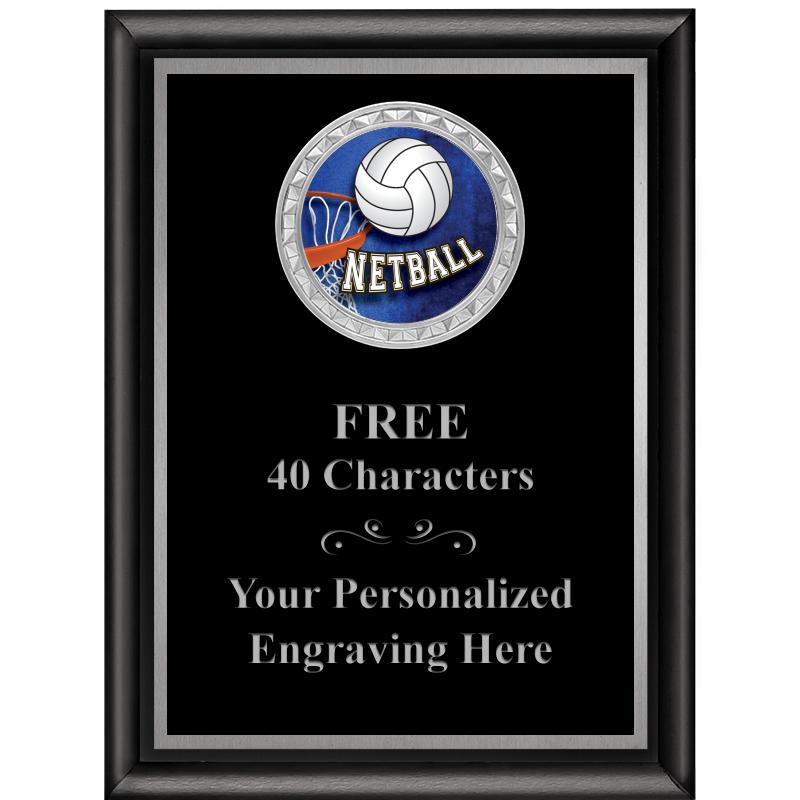 6X8 BLK SHINY EXEC INS PLQ SV