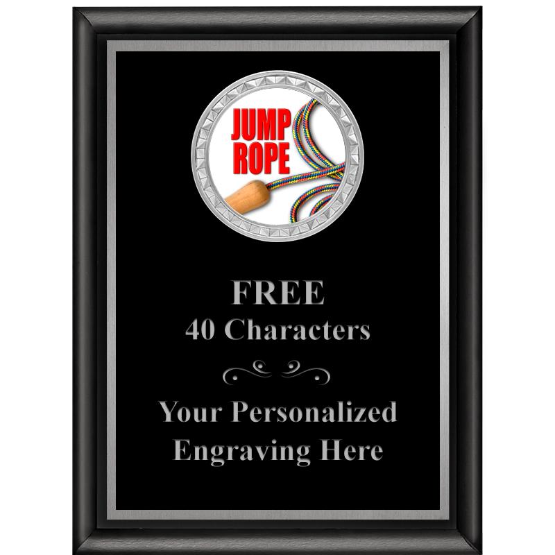 6X8 BLK SHINY EXEC INS PLQ SV