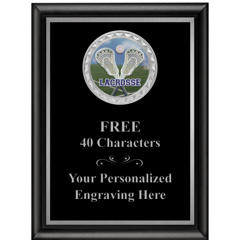 6X8 BLK SHINY EXEC INS PLQ SV