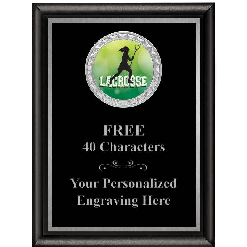 6X8 BLK SHINY EXEC INS PLQ SV