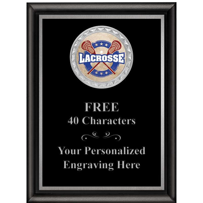 6X8 BLK SHINY EXEC INS PLQ SV